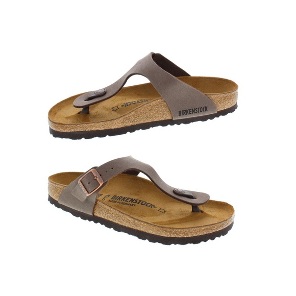 Birkenstock Kids Gizeh Mocha Sandals - Picture 1 of 11